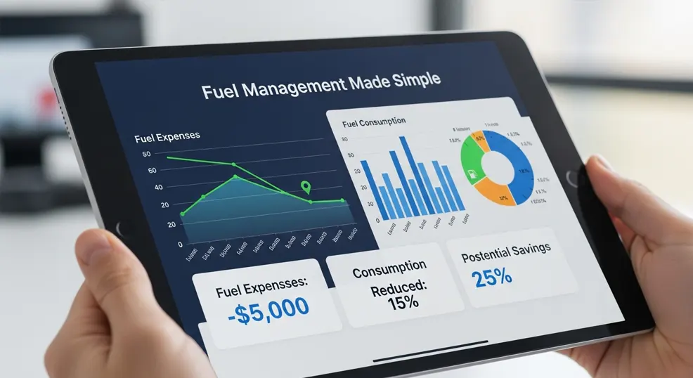 Fuel management dashboard